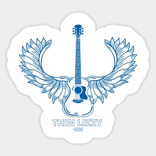 thin Lizzy Sticker